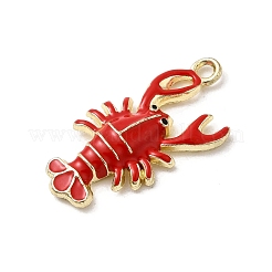 Подвески из эмали и сплава FIND-H055-15G-07