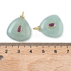 Крашеные натуральный белый нефрит подвески&nbsp;KK-C251-01C-02