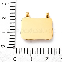 Подвески из нержавеющей стали 304 со стразами STAS-I331-04G