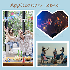 50 пара одноразовых чехлов для микрофона из нетканого материала 5 цветов&nbsp;AJEW-CN0004-87C