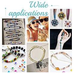 6 пакет 2 стильных непрозрачных акриловых многожильных звеньев SACR-NB0001-15