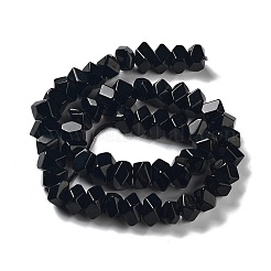 Природные обсидиана бисер нитей G-D091-A16