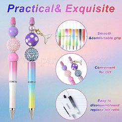 10шт шариковая ручка из АБС-пластика и железа AJEW-FS0001-41F