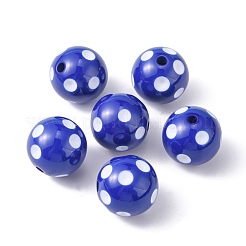 Коренастый жевательная резинка акриловые бусины&nbsp;SACR-S146-20mm-08