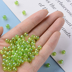 Прозрачные акриловые бусины MACR-S370-B6mm-729