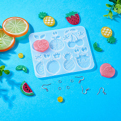 Наборы украшений для сережек с фруктовой тематикой своими руками&nbsp;DIY-TA0010-52