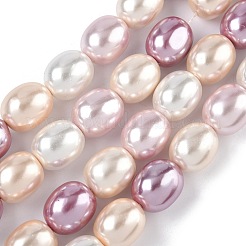 Гальванические оболочки жемчужные бусы пряди BSHE-Z010-01C