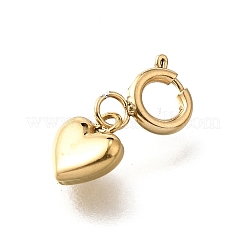 Подвесные украшения из нержавеющей стали 304 в форме сердца STAS-H202-12G-02