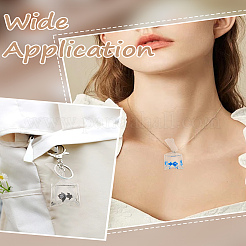 12 шт. подвески в виде золотых рыбок из прозрачной смолы 6 цветов&nbsp;RESI-LP0001-37B