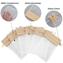 20 шт. джутовые мешочки с завязками ABAG-SP0001-41