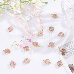 26 шт. 13 стиля стеклянных соединительных подвесок&nbsp;GLAA-PH0002-86