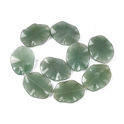 Естественный зеленый авантюрин бисер нитей&nbsp;G-T143-21A