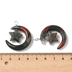 Подвески из натурального африканского кровавика&nbsp;G-Z086-01P-16