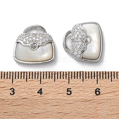 Латунный микро-паве кубический цирконий KK-C079-08P