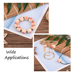 Натуральные деревянные бусы&nbsp;LS-WOOD-TAC0010-02A