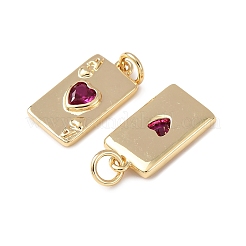 Латунь с подвесками из фианита KK-C143-42G-01