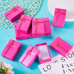 Картонные подарочные коробки для хранения ювелирных изделий для сережек и колец CON-TAC0004-14