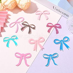 18 шт. 9 стиля акриловых подвесок для бокалов вина&nbsp;AJEW-CJ0001-71