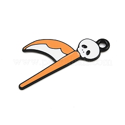 Подвески из сплава хэллоуина с эмалью ENAM-P259-01F-EB