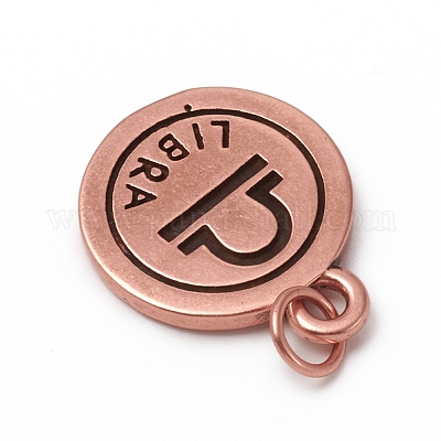 Латунные подвески KK-I668-01ARG-12-1