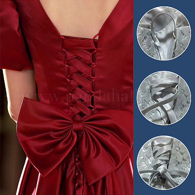 Замена молнии в свадебном платье DIY-WH0496-05C-01-1