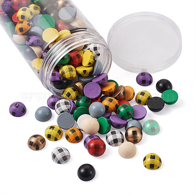 200 шт. кабошоны из дерева схима WOOD-CD0001-25-1