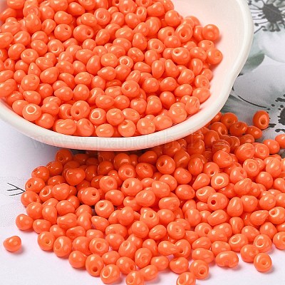 6/0 стеклянный бисер непрозрачной краски для выпечки&nbsp;X1-SEED-M012-02A-05-1