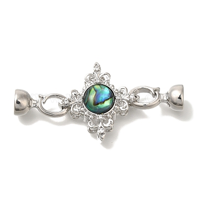 Застежки-раскладушки из латуни KK-K389-131P-1