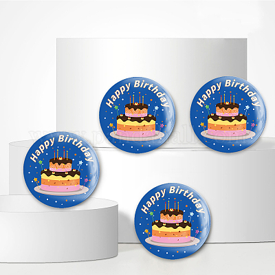 Брошь из белой жести JEWB-WH0012-022-1