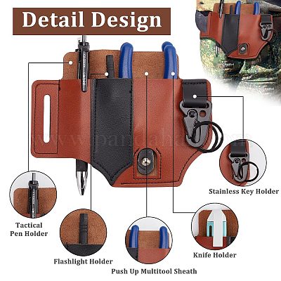 Поясная сумка из искусственной кожи AJEW-WH0042-48B-1