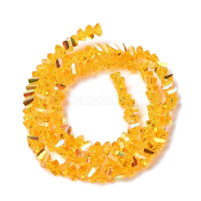 Прозрачные стеклянные бусины EGLA-P061-04B-AB09-1