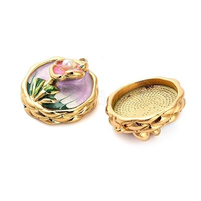 Подвески из нержавеющей стали 304 с эмалью STAS-B084-05G-03-1