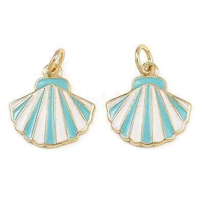 Латунь эмаль подвески KK-L241-19G-1