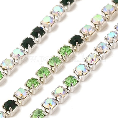 Цепочка из стразов и железа CH-A007-01J-1