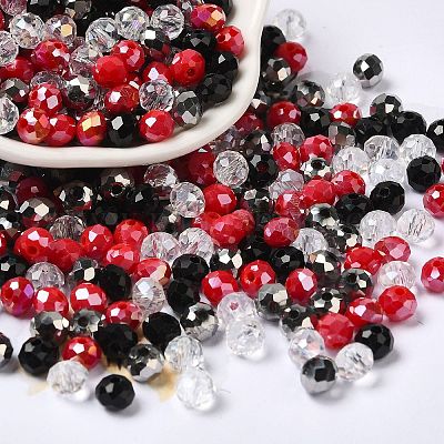 Стеклянные бусины EGLA-A034-SM6mm-14-1