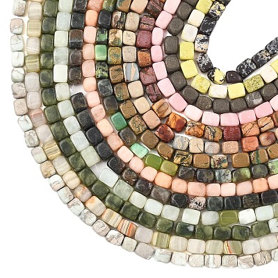 1 нить натуральных бусин из варисцита&nbsp;G-YW0002-82-1