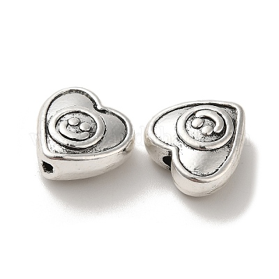 Сплавочные овальные бусины тибетского стиля  PALLOY-P302-09D-AS-1