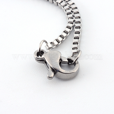 Не тускнеющие цепочки из хирургической нержавеющей стали 316 NJEW-R063-43P-1