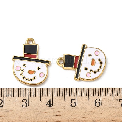 Подвески из нержавеющей стали 304 с эмалью STAS-L300-012G-14-1