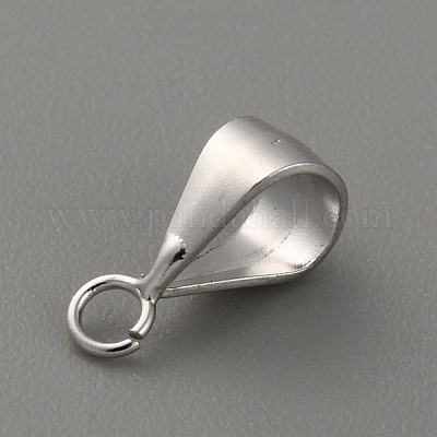 925 серебряная трубка с родиевым покрытием STER-WH0004-020-1