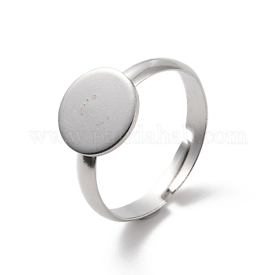 Оправы для колец из нержавеющей стали марки 304 STAS-K278-11C-P-1