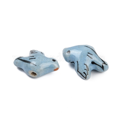 Фарфоровые бусины ручной работы PORC-I029-07-1