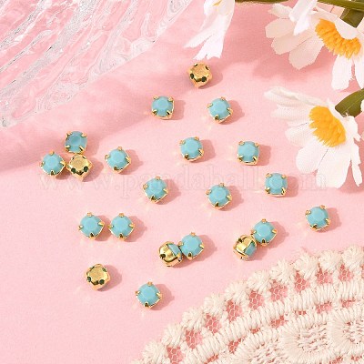 Preciosa® maxima crystal в пришивной чашке Y-PRC-SS16-63030-G-1