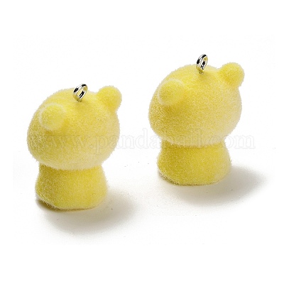 Подвески из непрозрачной смолы RESI-I335-01P-13-1