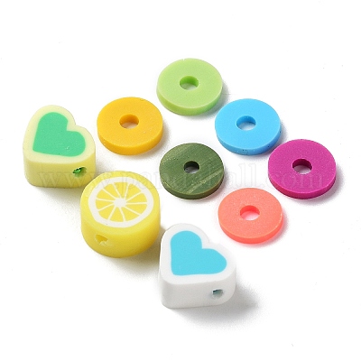 Бусины из полимерной глины  CLAY-SZ0001-27-1