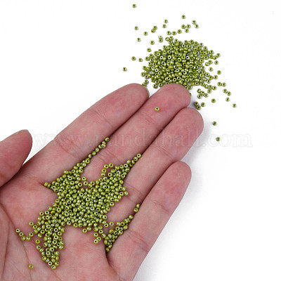 11/0 бисер чешский непрозрачный стеклянный SEED-N004-003B-07-1