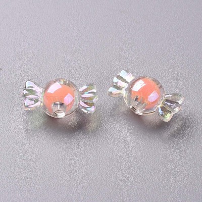 Прозрачные акриловые бусины TACR-S152-03B-SS2109-1