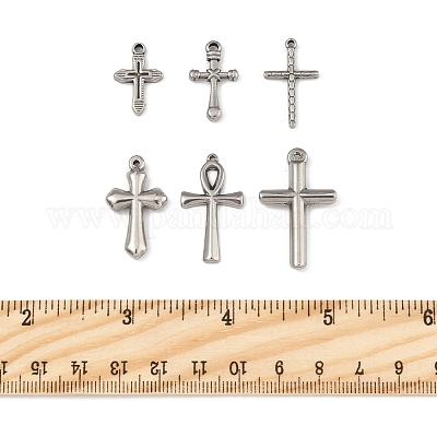 6 шт. 6 стиля подвески из нержавеющей стали 304 STAS-FS0001-64-1