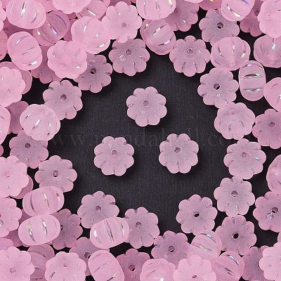 Матовые прозрачные акриловые бусины X1-OACR-P029-03B-05-1