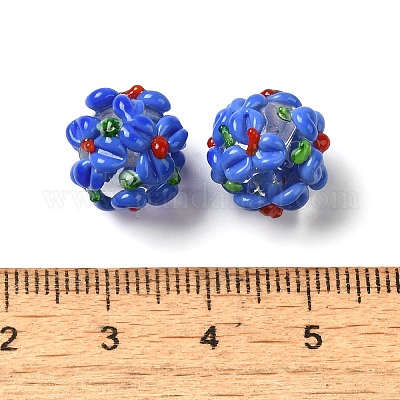 Бусины лэмпворк  LAMP-B025-03A-03-1